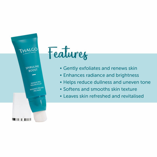 Thalgo Radiance Peeling Pro Mask - Boosts Radiance & Smooths Skin Texture - 50ml