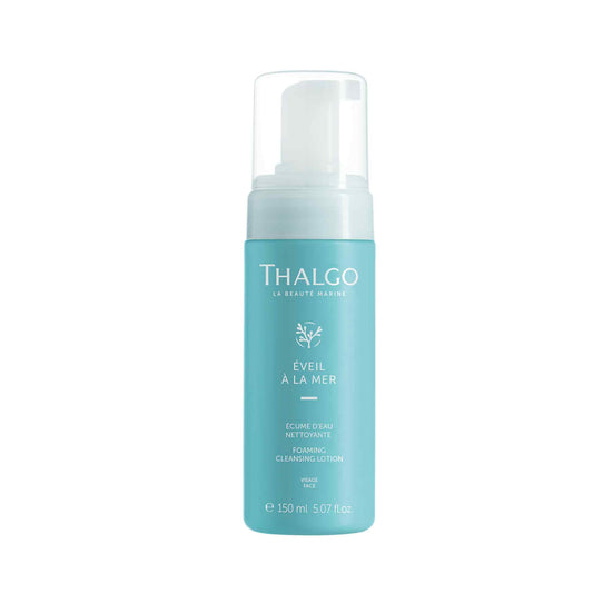 Thalgo Foaming Cleansing Lotion - Gentle Face Wash with Marine Algae & Aloe Vera for Soft, Hydrated Skin - 150ml