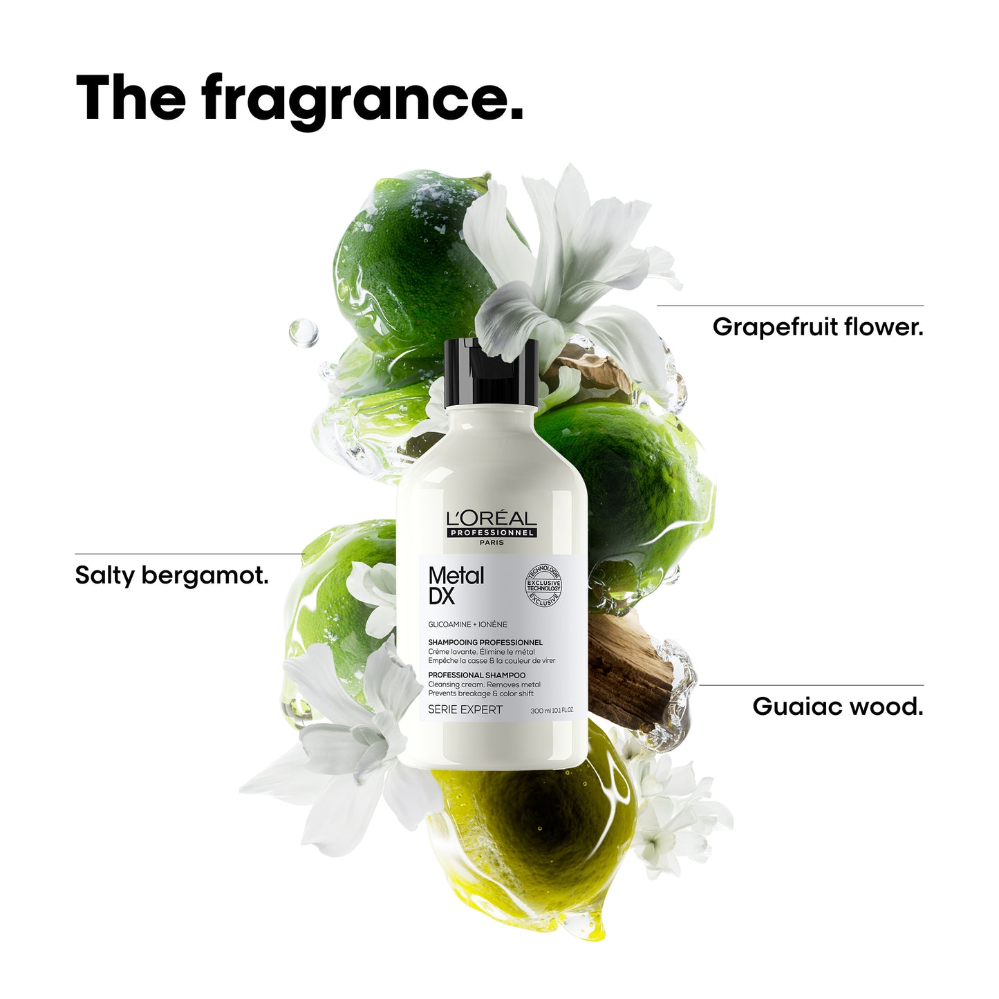 metal dx anti-metal cleansing cream shampoo with glicoamine - 300 ml