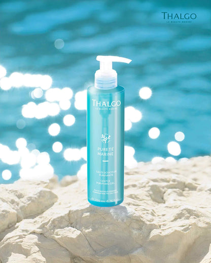 Thalgo Gentle Purifying Gel - Oily Skin Cleanser with Moringa & Rice Powder - Deep Cleanse for Fresh, Radiant Complexion - 200ml