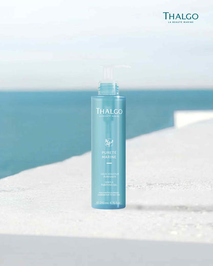 Thalgo Gentle Purifying Gel - Oily Skin Cleanser with Moringa & Rice Powder - Deep Cleanse for Fresh, Radiant Complexion - 200ml