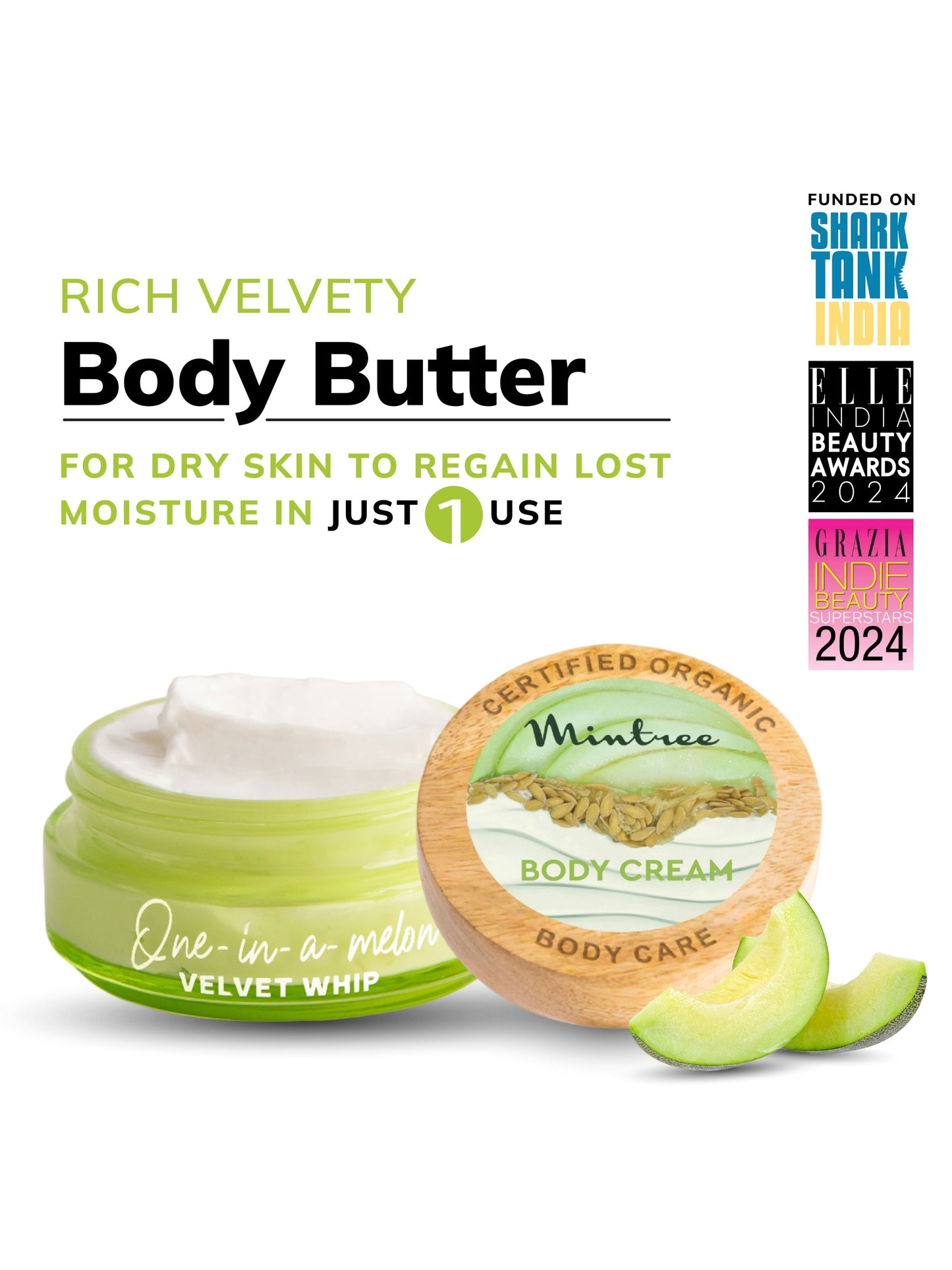 mintree one in a melon body butter