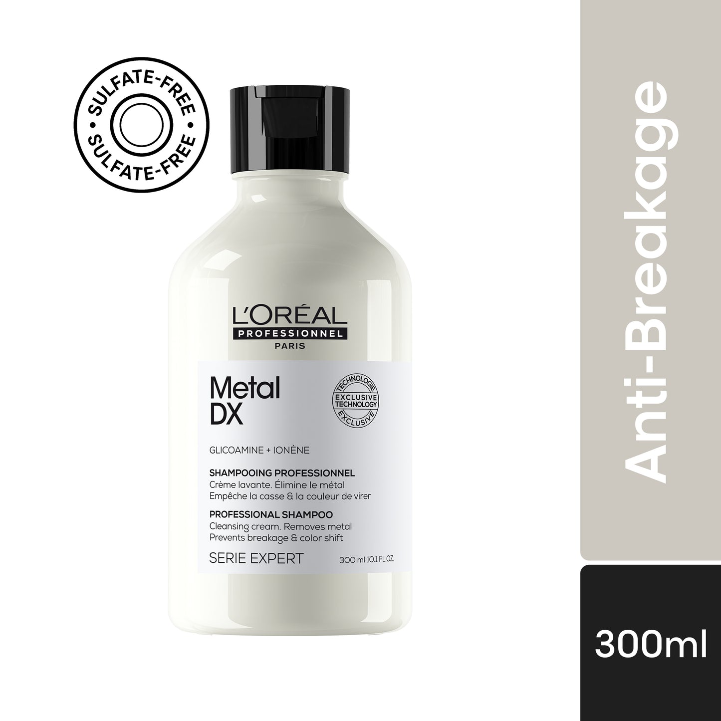metal dx anti-metal cleansing cream shampoo with glicoamine - 300 ml