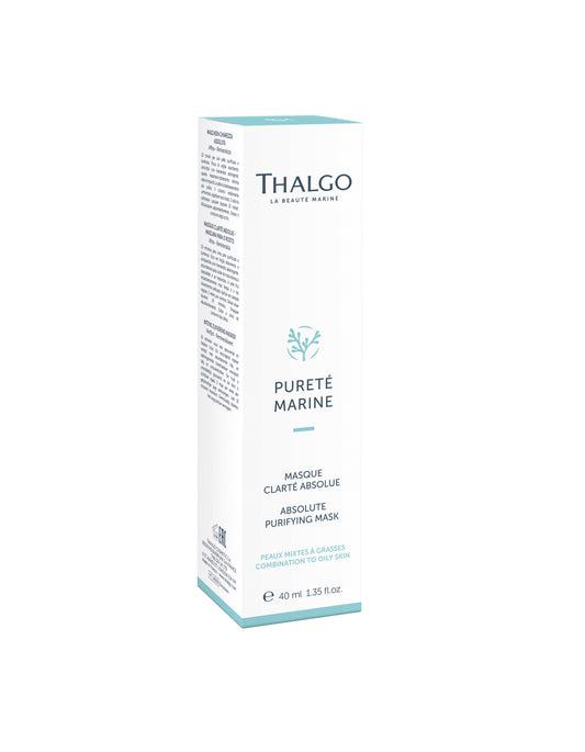 Thalgo Absolute Purifying Mask - Cream Face Mask for a Refreshed and Clarified Complexion with a Unisex Fragrance - 40ml