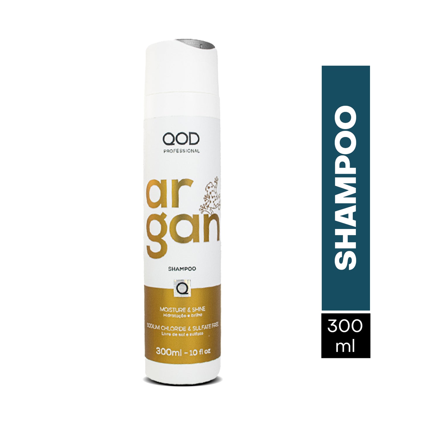 qod professional argan shampoo (300 ml)