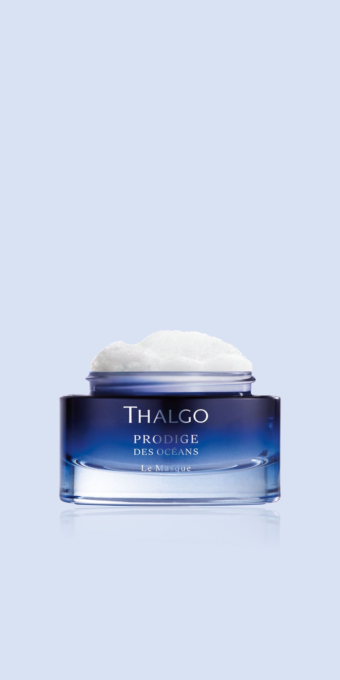 thalgo le masque - luxurious cream face mask with smoothing and plumping effects for rejuvenation - 50g