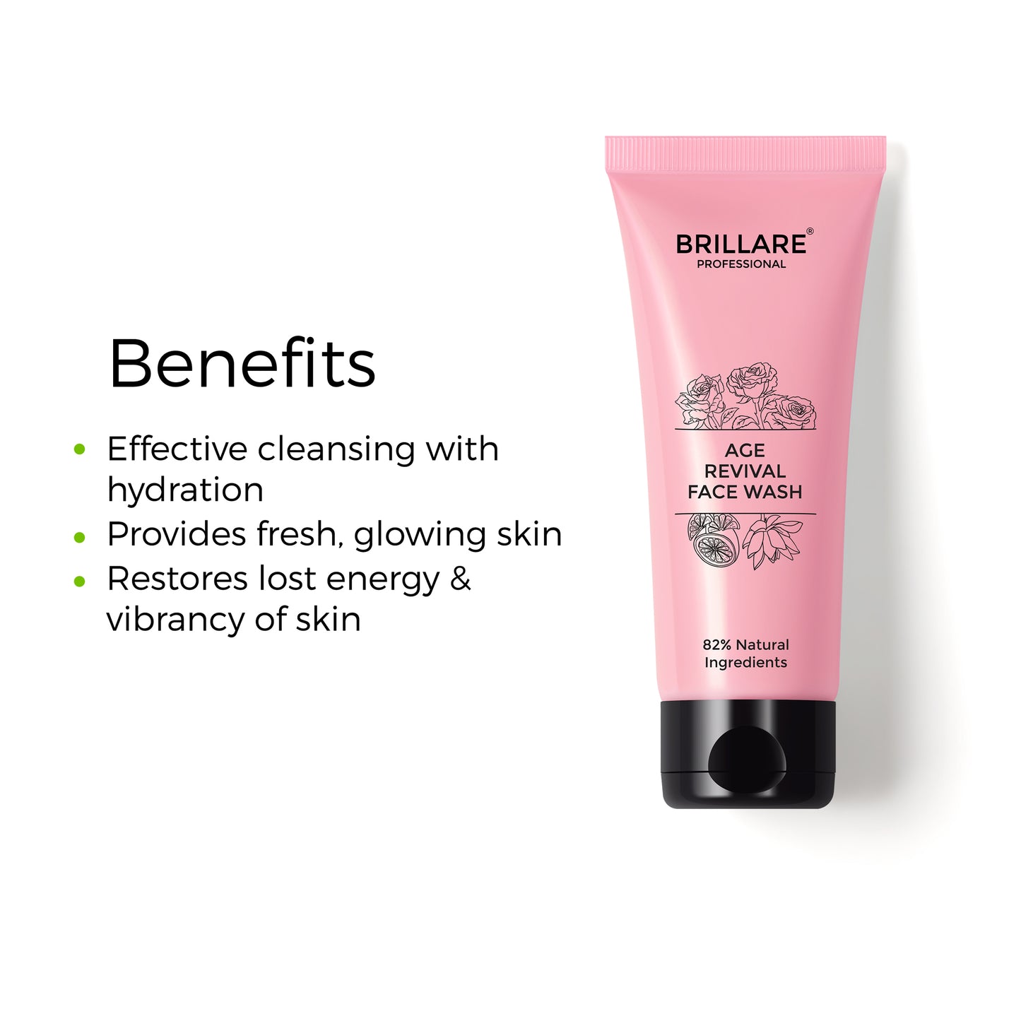 age revival face wash for ageing skin