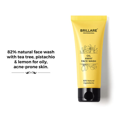 Brillare-Oil Away Face Wash For Oily, Acne Prone Skin