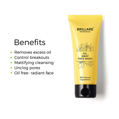 Brillare-Oil Away Face Wash For Oily, Acne Prone Skin