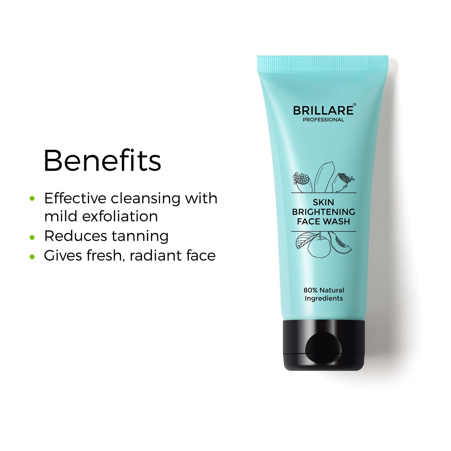 skin brightening face wash for reducing pigmentation