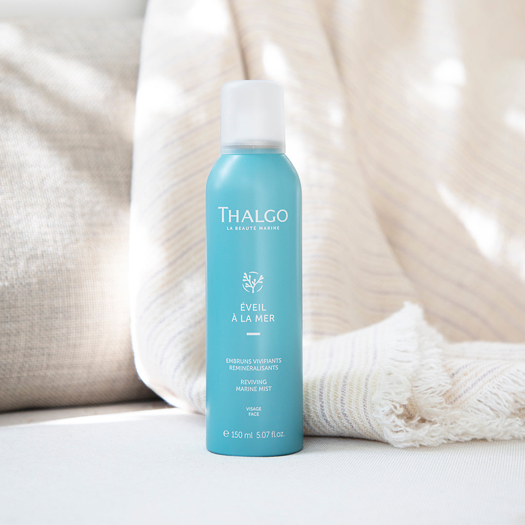 thalgo reviving marine mist - hydrating face mist delivers deep hydration and remineralizes for a radiant complexion - 100ml