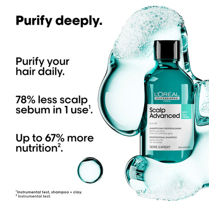 Scalp Advance - Anti-oiliness Dermo-Purifier Shampoo - (300 ml)