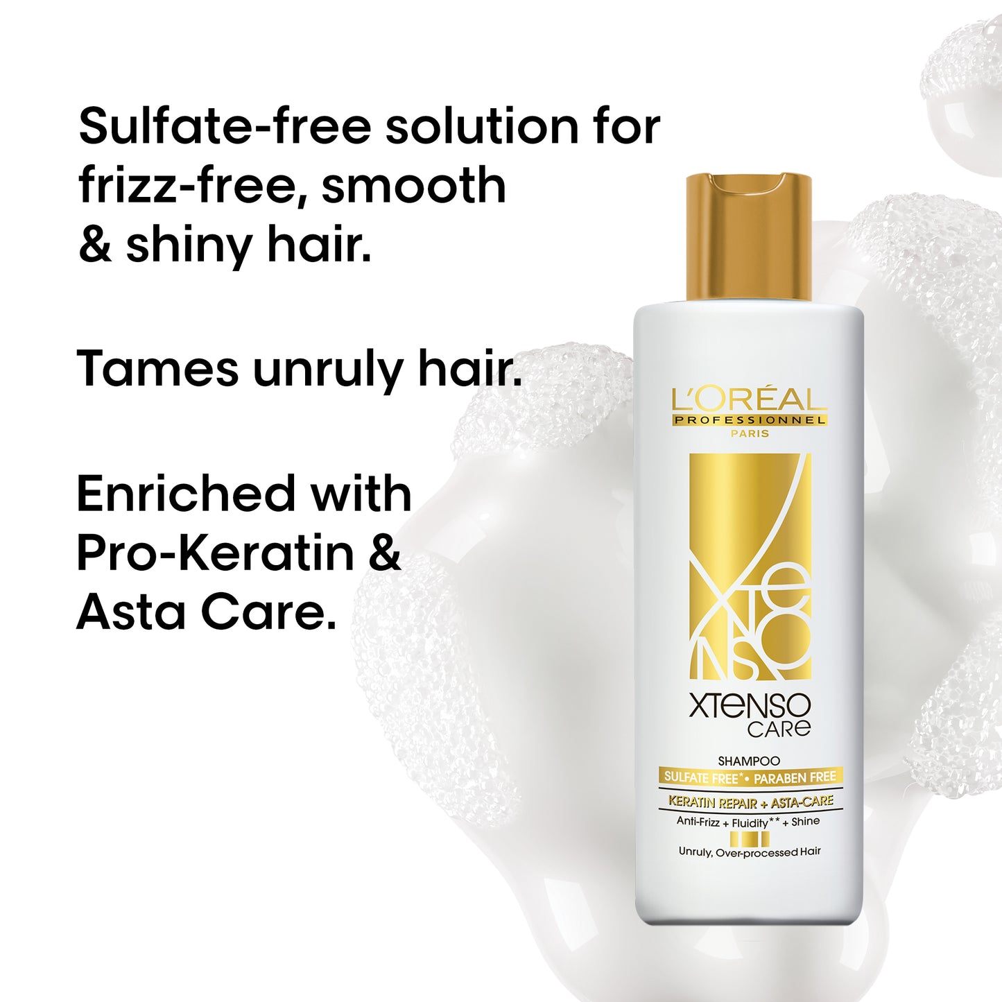 xtenso care sulfate-free shampoo (250 ml)