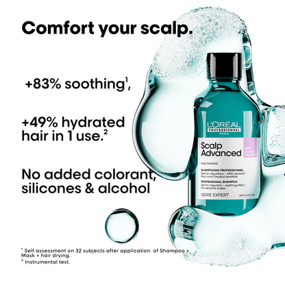 Scalp Advanced Anti-Discomfort Dermo-Regulator Shampoo - 300 ml