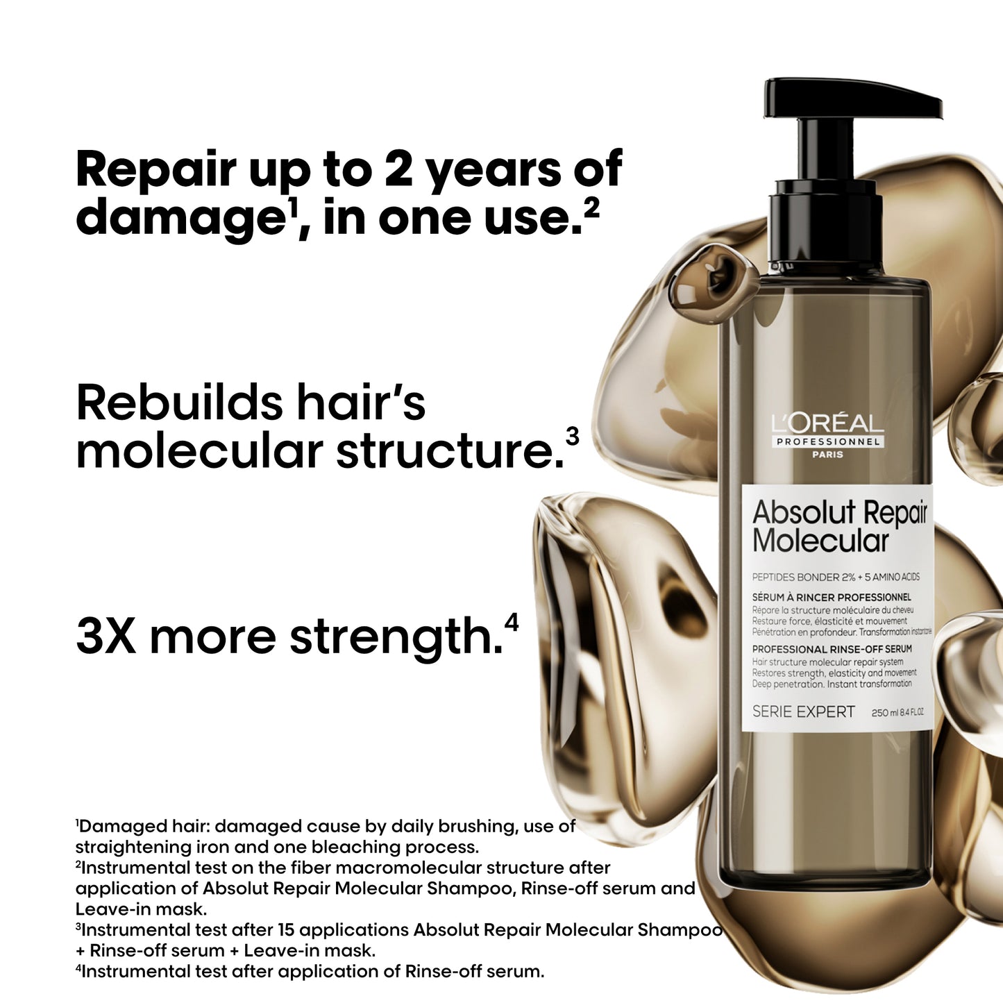 absolut repair molecular rinse off serum  (250 ml)