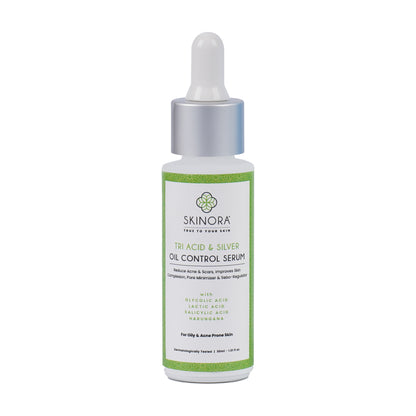 Silver and Tri Acid Oil Control Serum