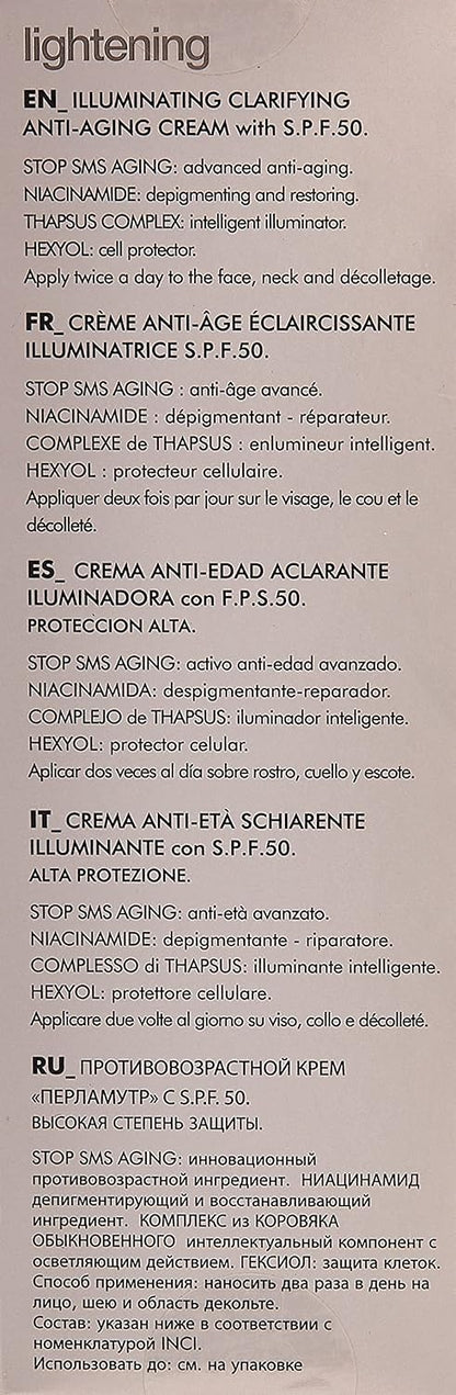 Premium Lightening Clarifying Antiaging Cream 50 Spf 50 Ml