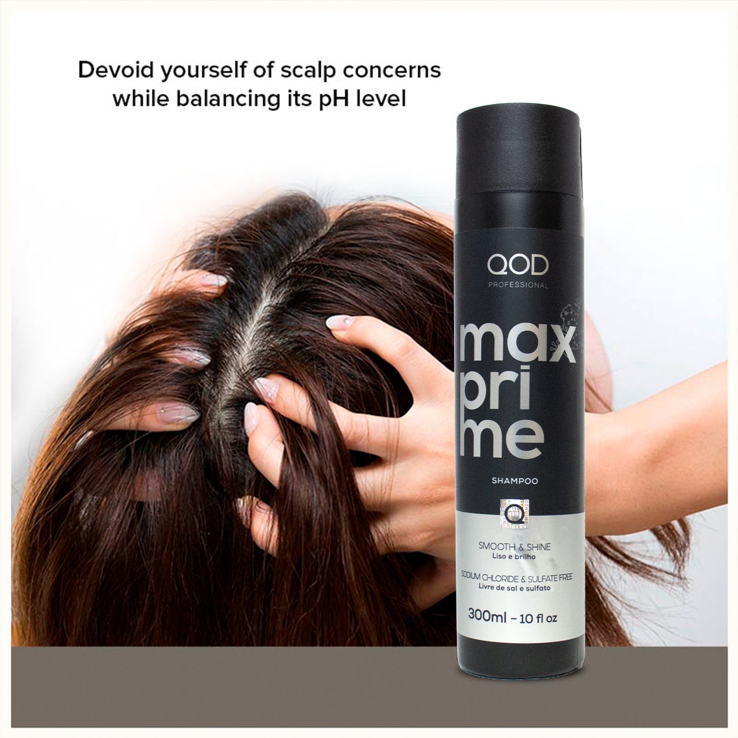 qod professional max prime shampoo (300 ml)