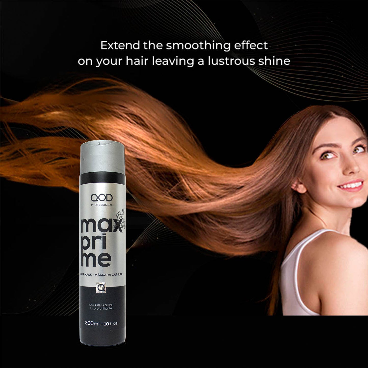 qod professional max prime hair mask (300 ml)
