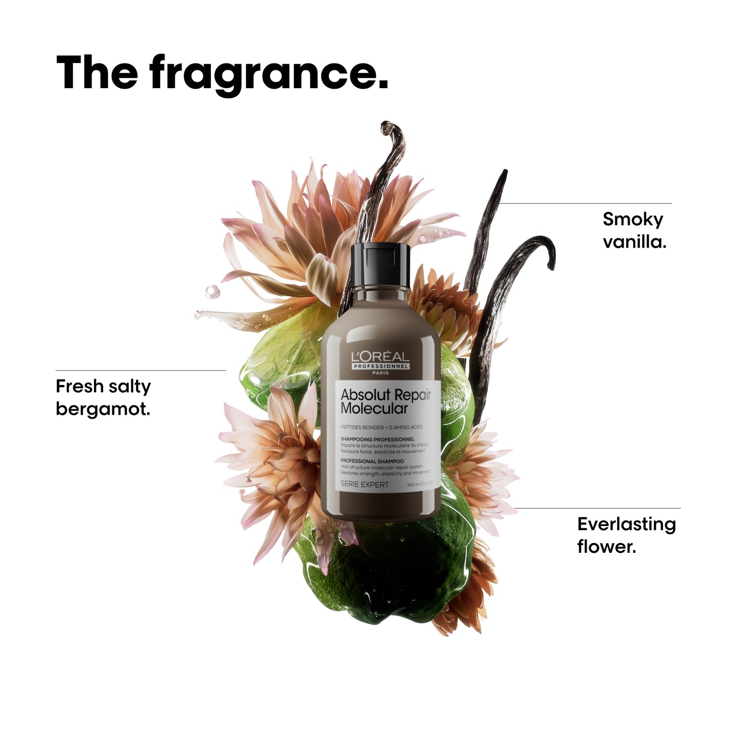 absolut repair molecular shampoo (300 ml)