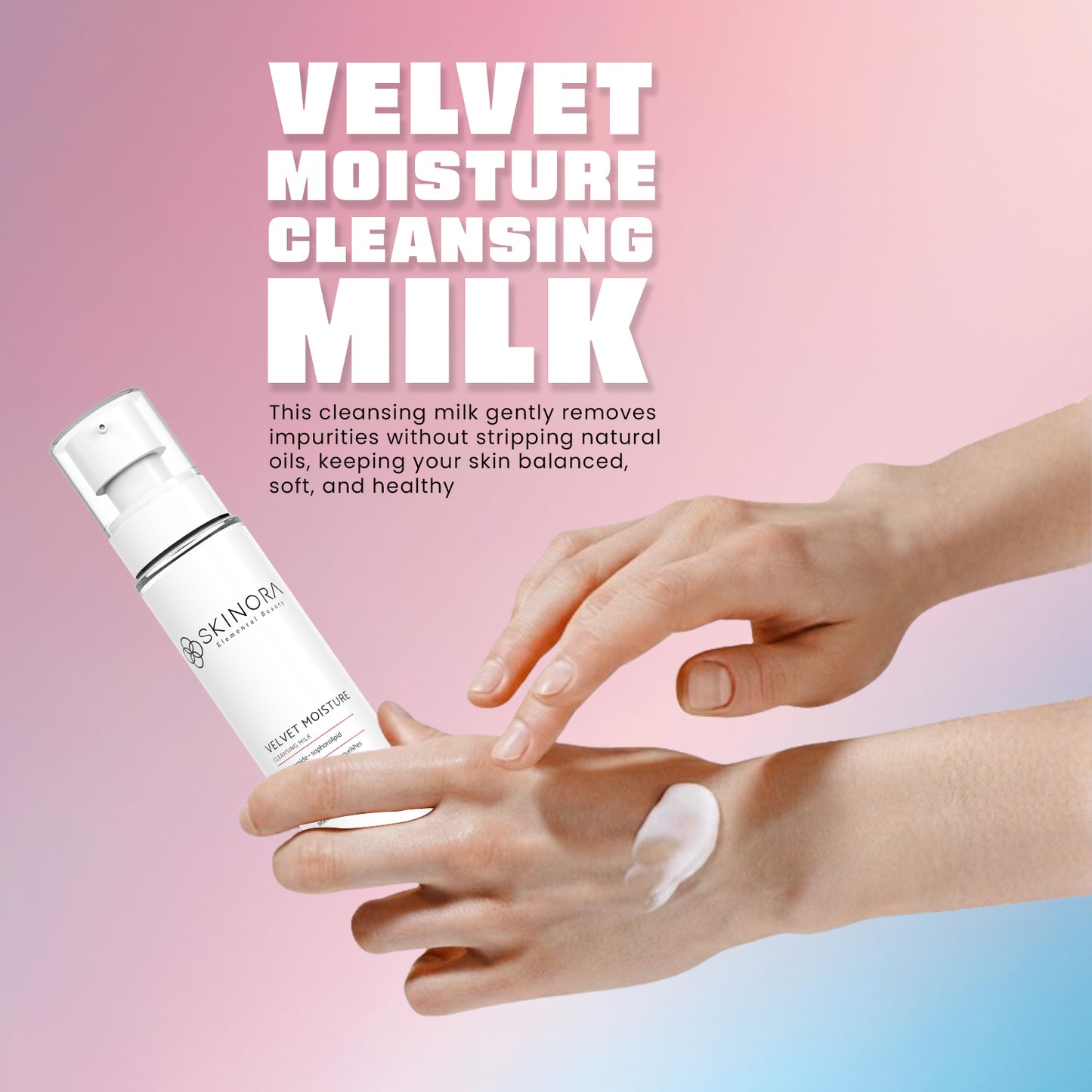 velvet moisture cleansing milk