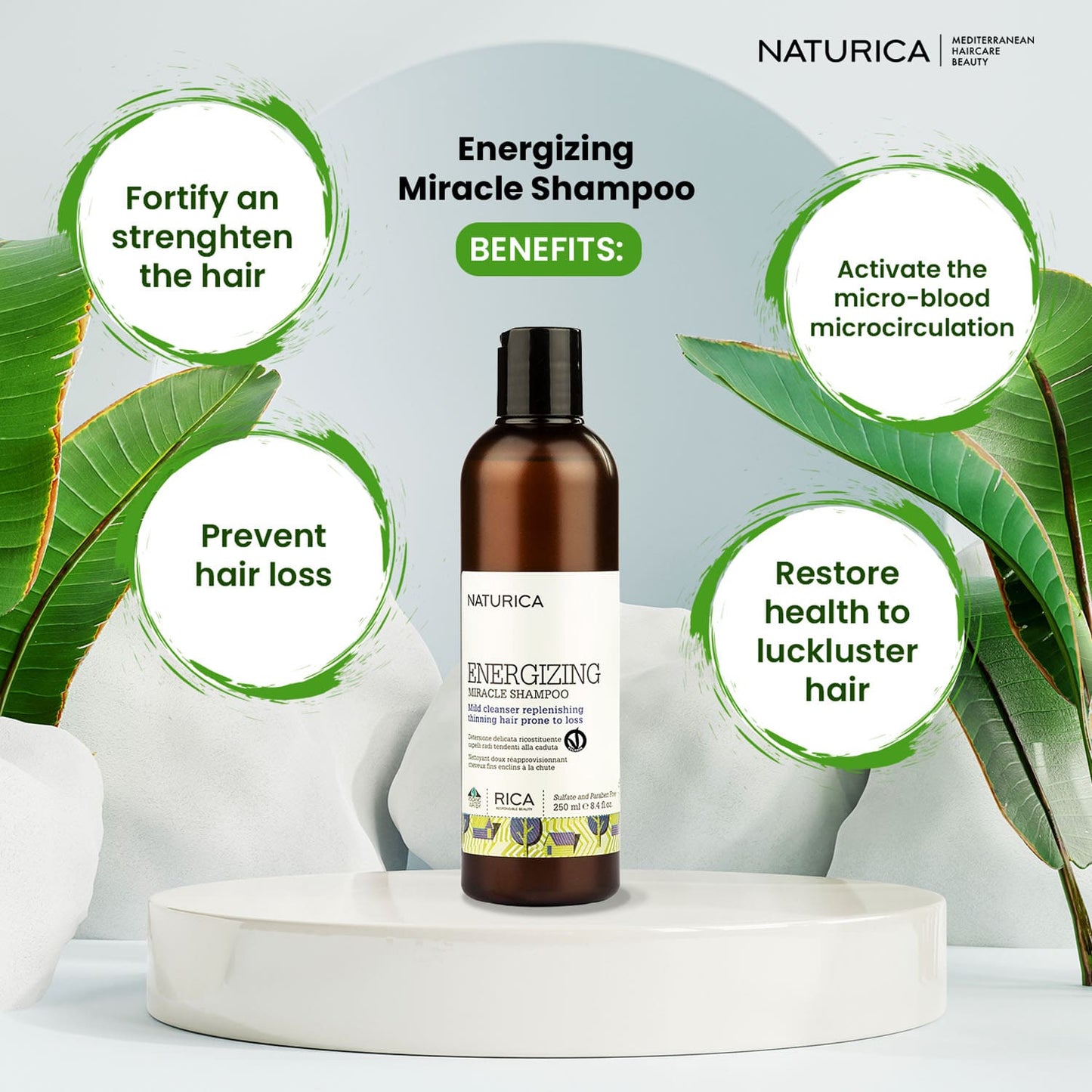 energizing miracle shampoo-250ml