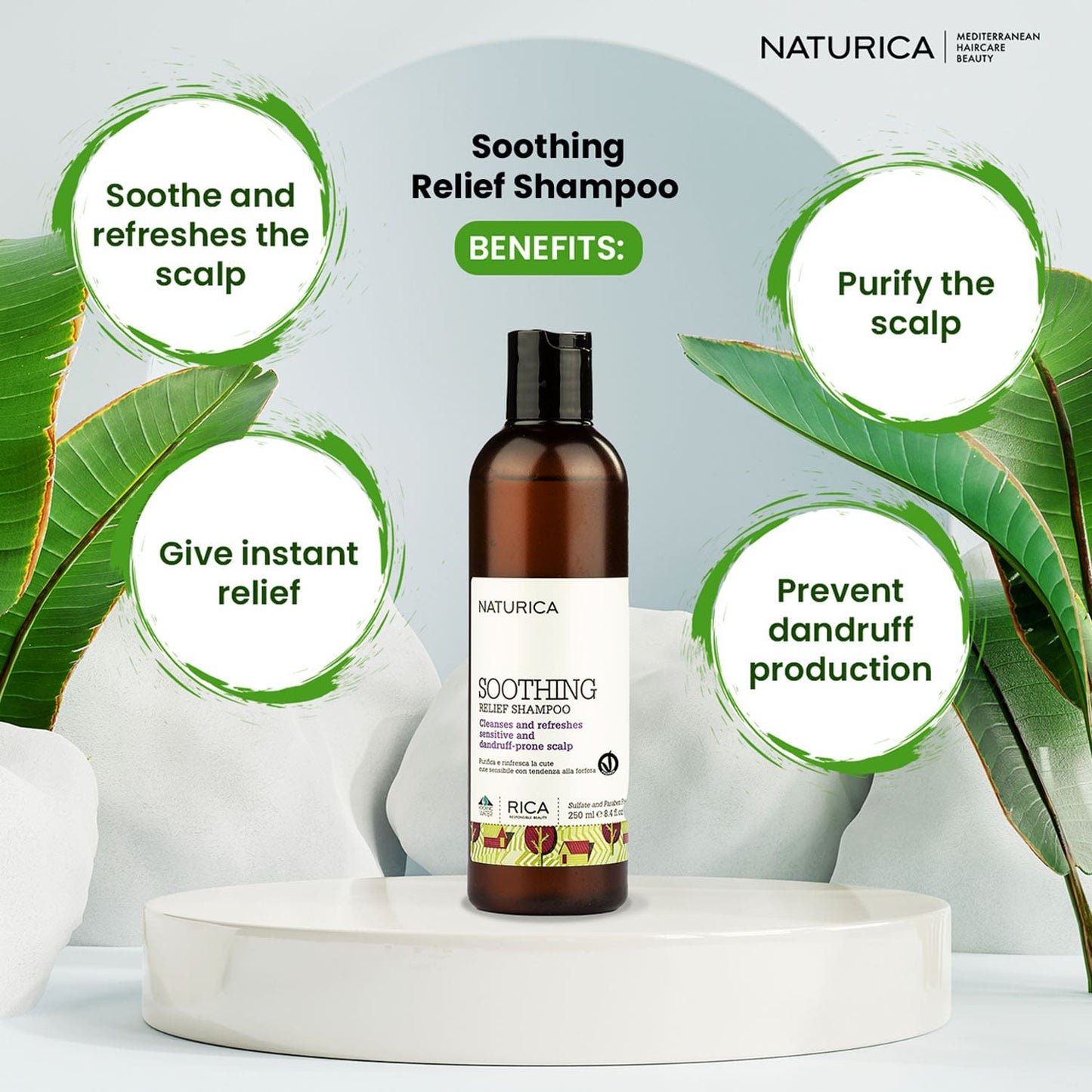 soothing relief shampoo-250ml