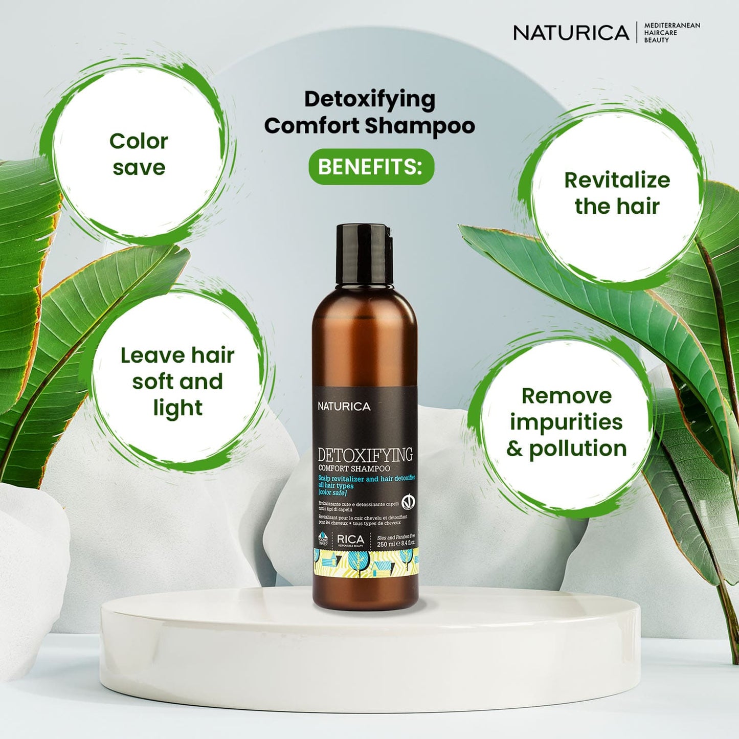 detoxifying comfort shampoo-250ml