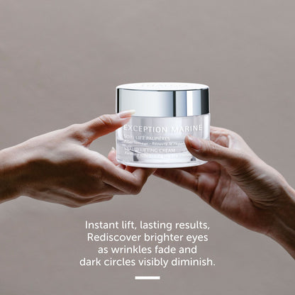 Thalgo Eyelid Lifting Cream - 4-in-1 Eye Cream for Tightening, Wrinkle Reduction, Puffiness Relief, and Dark Circle Correction - 15ml