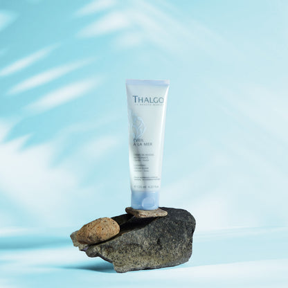 Thalgo Cleansing Cream Foam - Cream-to-Foam Face Cleanser for All Skin Types - Makeup Remover & Purifying Cleanser - 125ml