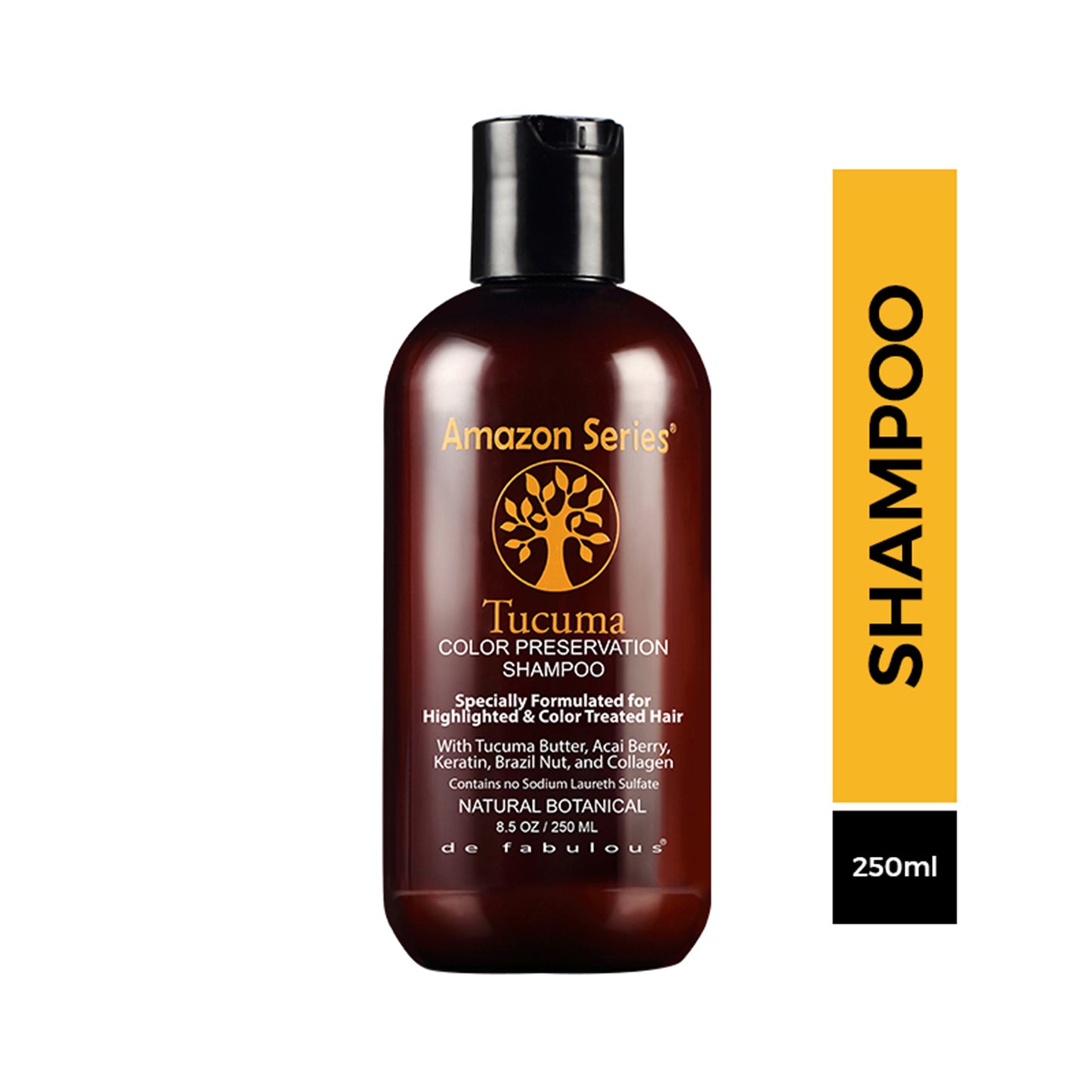 amazon series tucuma color preservation shampoo (250ml)
