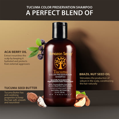 Amazon Series Tucuma Color Preservation Shampoo (250ml)