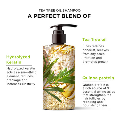 De Fabulous Tea Tree Oil Shampoo-250 ml