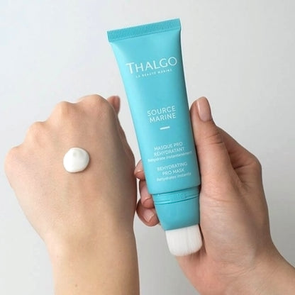 Thalgo Rehydrating Pro Mask - Hydrating Face Mask with Melting Gel Texture for Enhanced Smoothness and Plumpness - 50ml