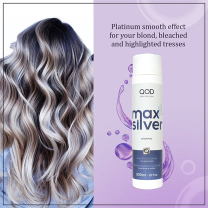 QOD Professional Max Silver Shampoo (300 ml)
