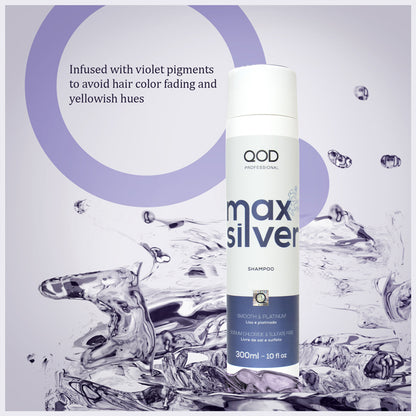QOD Professional Max Silver Shampoo (300 ml)