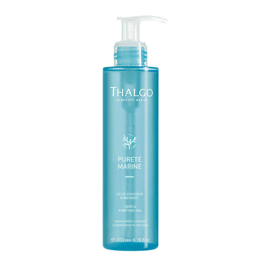 Thalgo Gentle Purifying Gel - Oily Skin Cleanser with Moringa & Rice Powder - Deep Cleanse for Fresh, Radiant Complexion - 200ml
