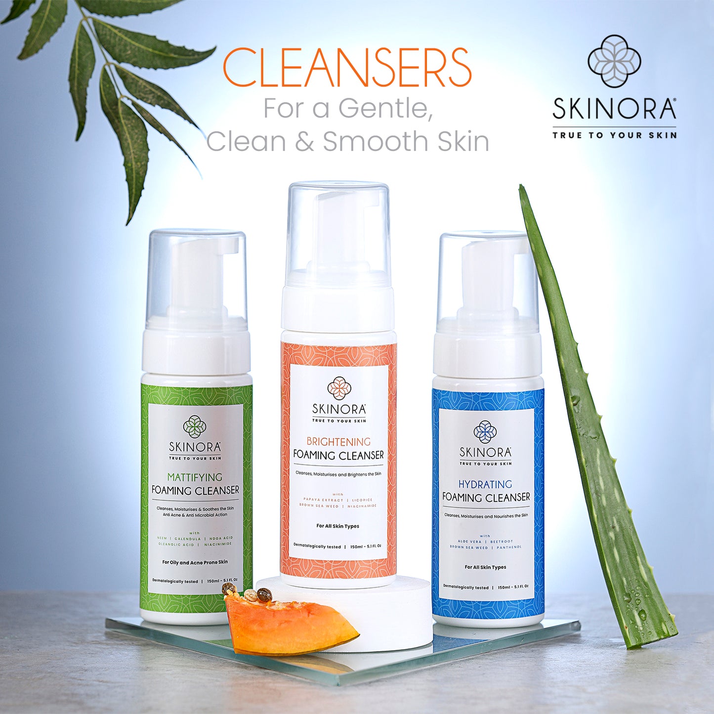 brightening foaming cleanser 150ml