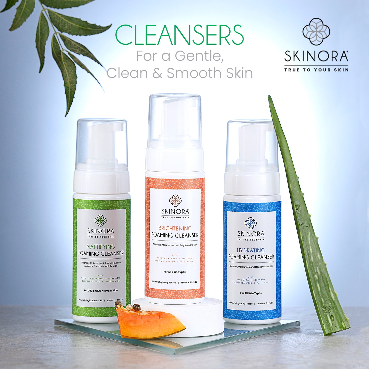 mattifying foaming cleanser 150ml
