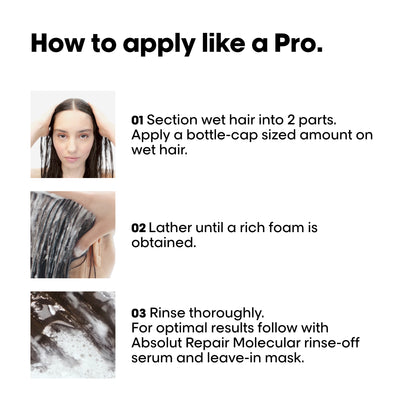 Absolut Repair Molecular Shampoo (300 ml)