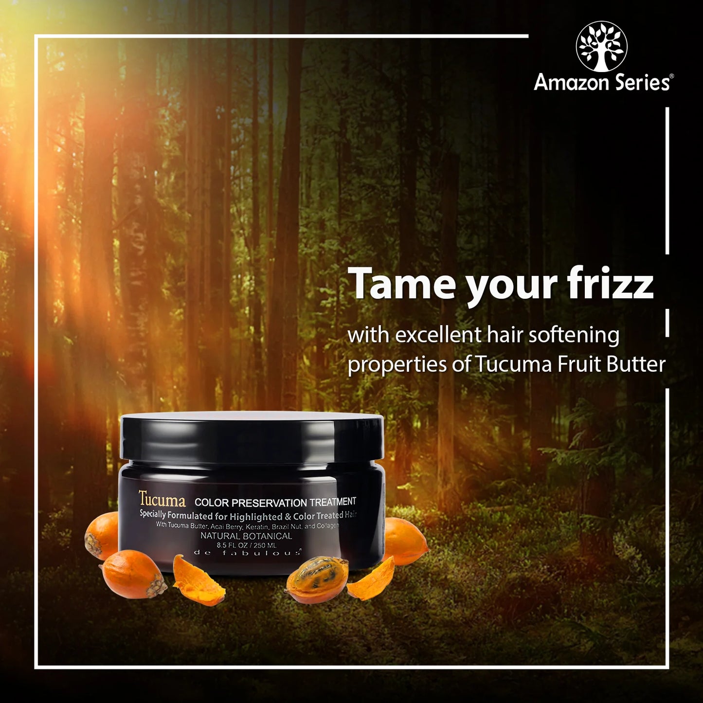 amazon series tucuma color preservation treatment (250ml)