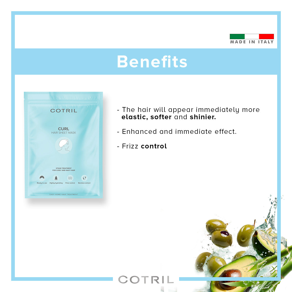 cotril curl - disposable hair  mask 35 gm