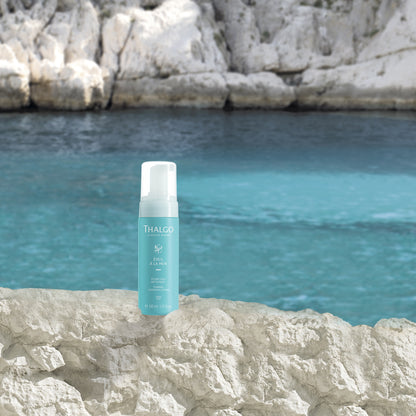 Thalgo Foaming Cleansing Lotion - Gentle Face Wash with Marine Algae & Aloe Vera for Soft, Hydrated Skin - 150ml