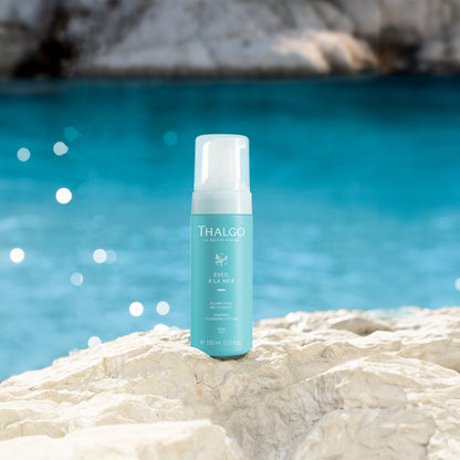 Thalgo Foaming Cleansing Lotion - Gentle Face Wash with Marine Algae & Aloe Vera for Soft, Hydrated Skin - 150ml
