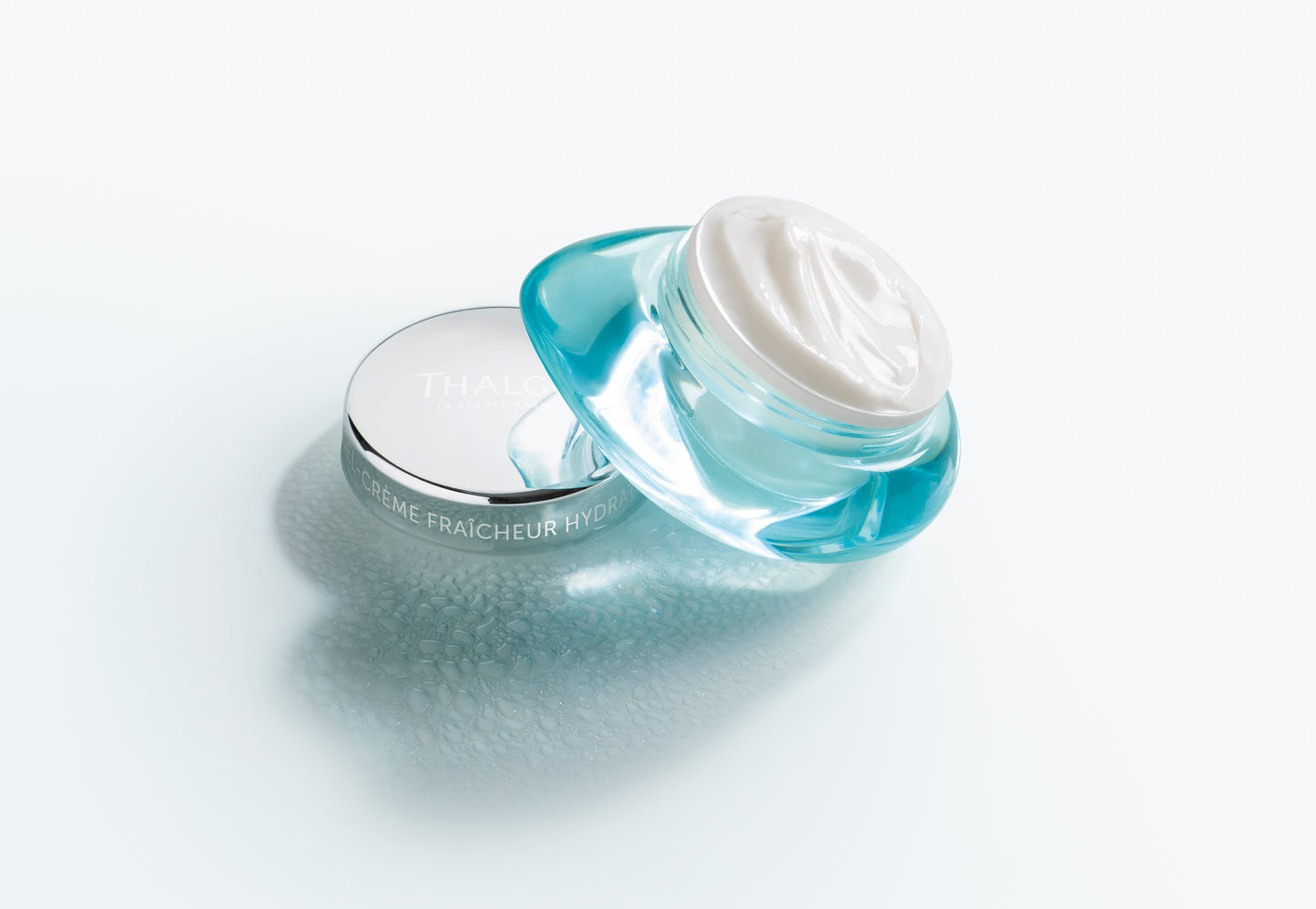 thalgo hydrating cooling gel-cream - refreshing face gel with long-lasting hydration and soothing texture for ultimate comfort - 50ml