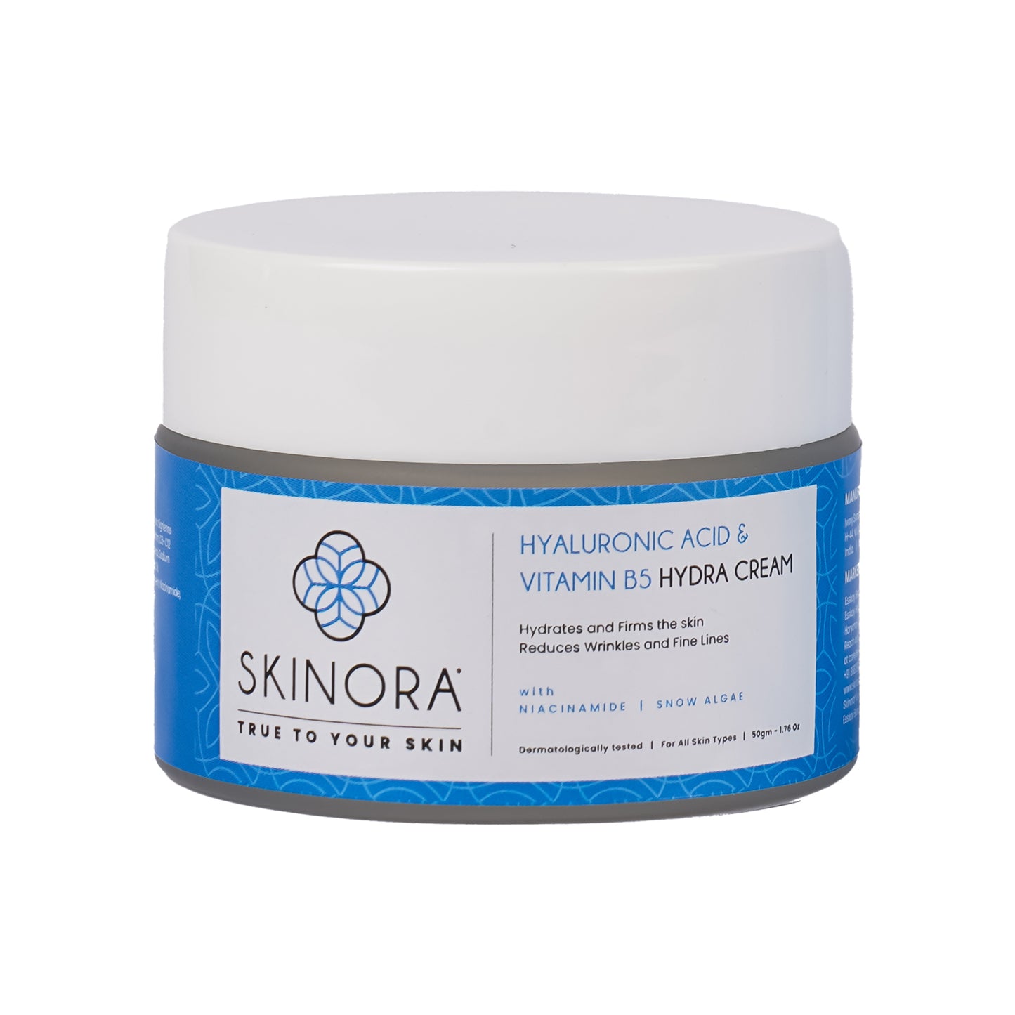 hyaluronic acid and vitamin b5 hydra cream 50gm