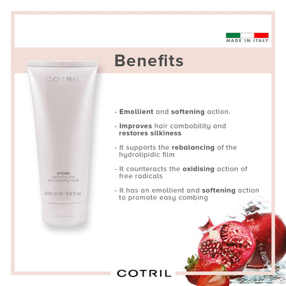 Cotril Hydra - Hydrating And Anti-Oxidizing Mask 200 Ml
