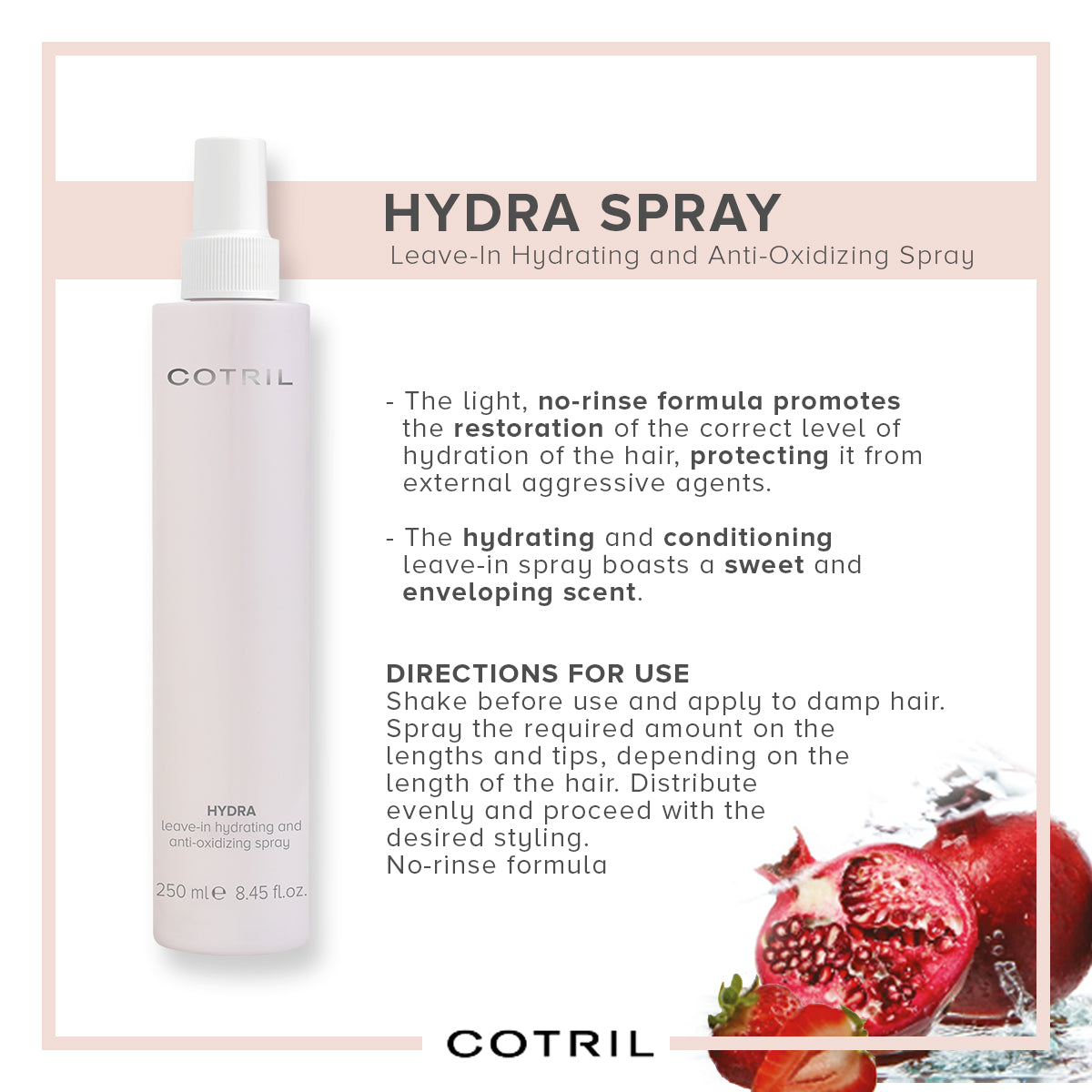 cotril hydra infinity - intensive multipurpose spray mask  200 ml