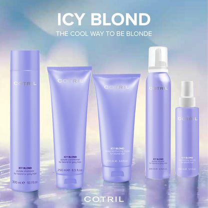 Cotril Icy Blond - Purple Conditioner  For Blond Or Grey Hair 250 Ml