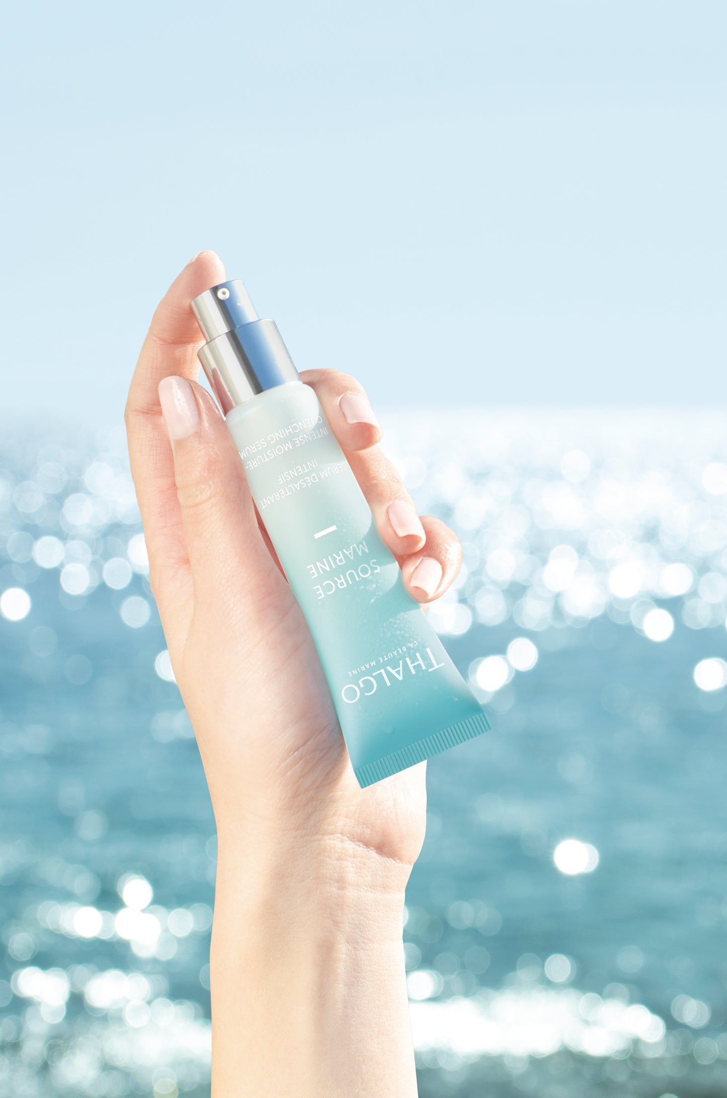 thalgo intense moisture quenching serum - deeply hydrating gel serum for quenched, nourished skin - 30ml